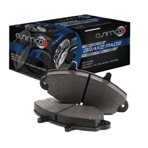 asimco brake pad set front